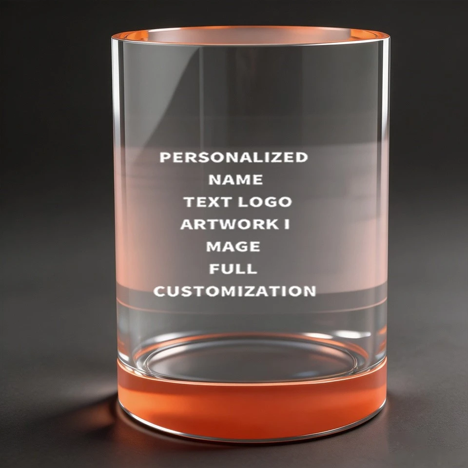 Customizable Corporate Crystal Ornaments With Text And Patterns best